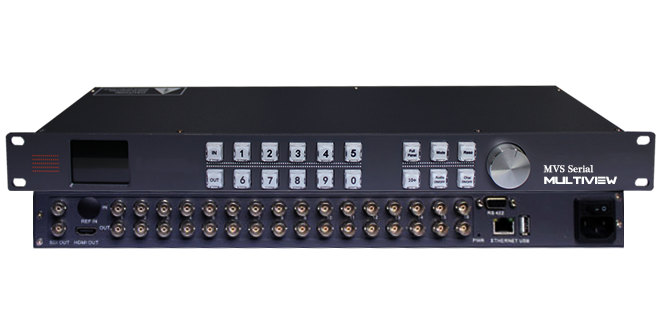 SDI高標清十六畫(huà)面分割器