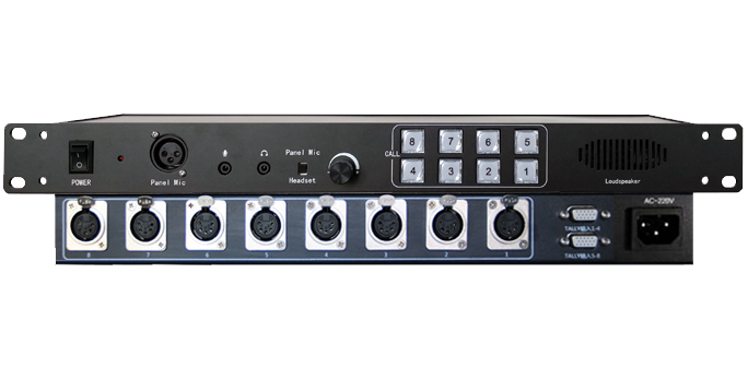 Gvt-TH108有線(xiàn)通話(huà)導播系統