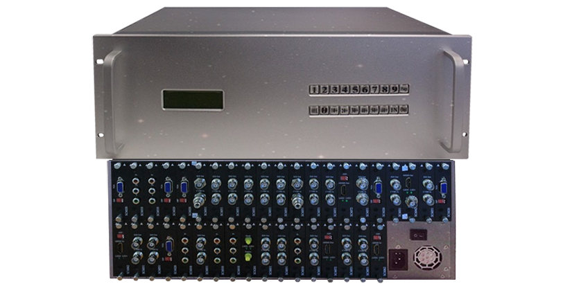 高標清混合切換矩陣