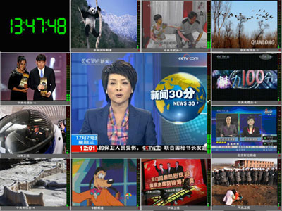 數字電視多畫(huà)面監播報警系統