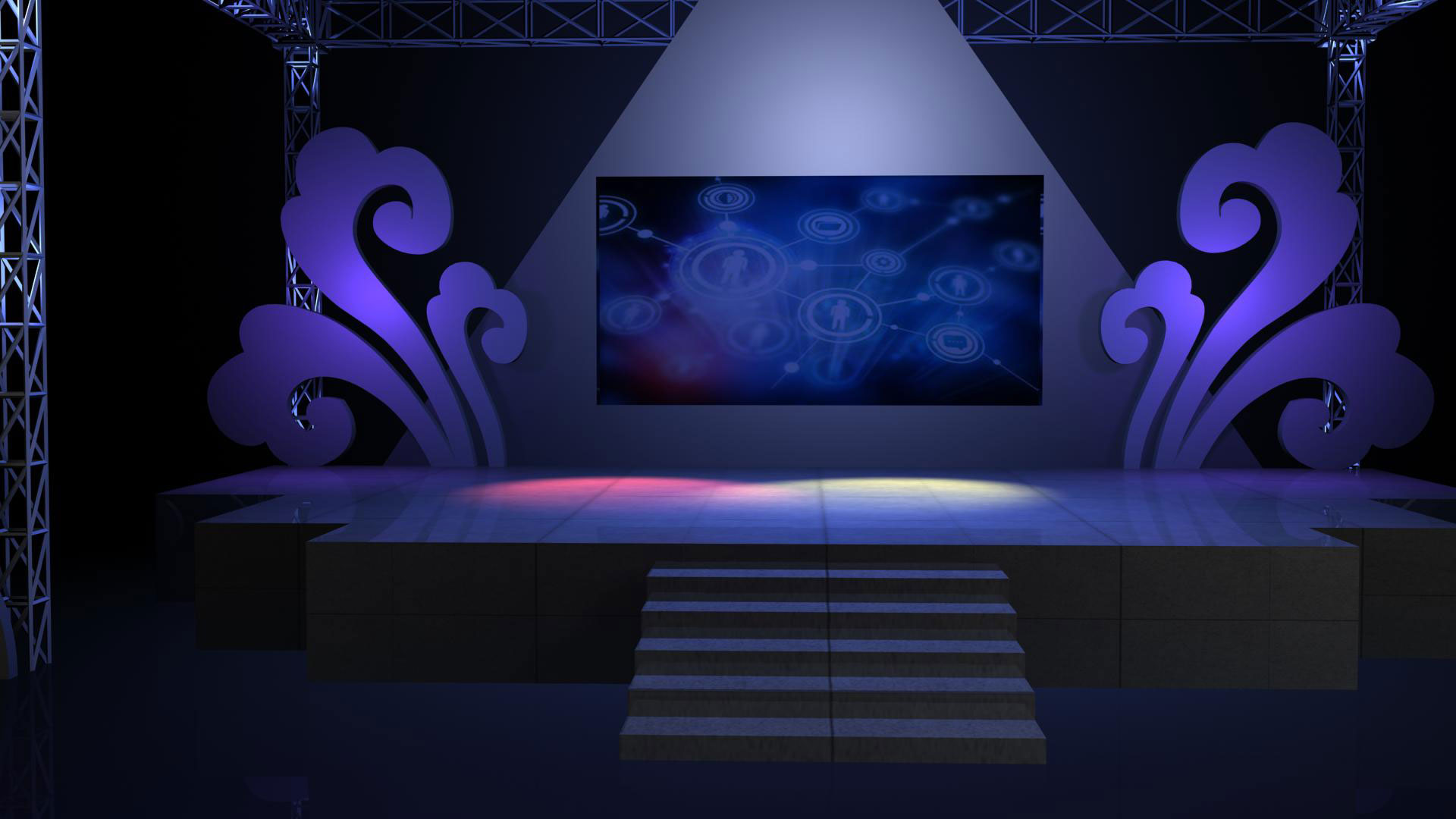 真三維虛擬演播室系統 真三維虛擬演播室系統